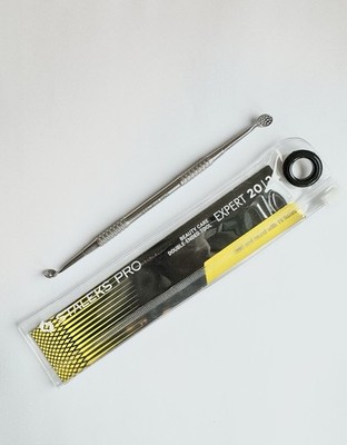Steel UNO Cosmetology Double-Ended Spoon Staleks PRO EXPERT 20 TYPE 2