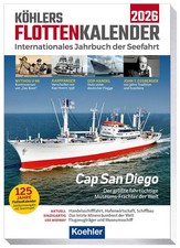 Köhlers FlottenKalender 2026 Guntram Schulze-Wegener