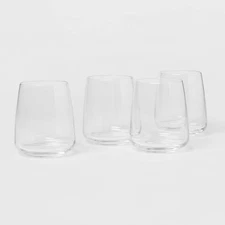 4pk Simsbury Stemless Wine Glasses - Threshold