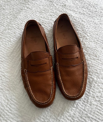 Polo Ralph Lauren Men 10D Arkley Driving Penny Loafer Brown  display picture 1