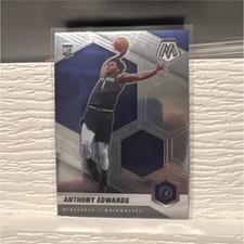 2020-21 Panini Mosaic Anthony Edwards RC #201 Minnesota Timberwolves NBA