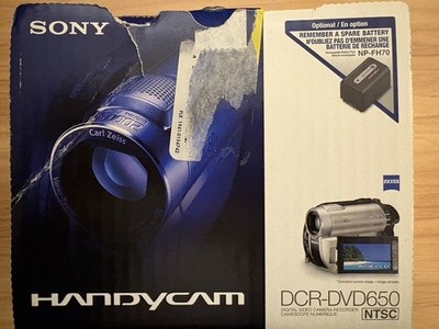 Sony Handycam DCR-DVD650/DVD 60x Optical FOR PARTS ONLY NON