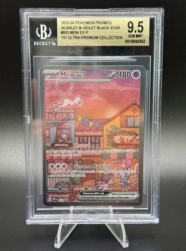 2023 Pokemon SVP EN-SV Black Star Promo 053 Mew EX 151 BGS 9.5 Premium