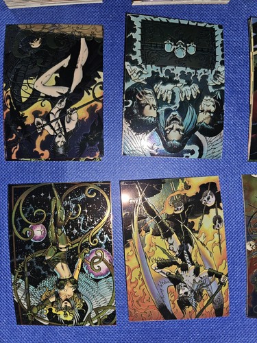 🔥 1997 Cast of Chaos! KROME Complete 90 Chromium Set + 3 ClearChrome Chase - Picture 10 of 16