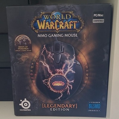 SteelSeries World of Warcraft MMO Gaming Mouse [Legendary] Edition Black PC/Mac