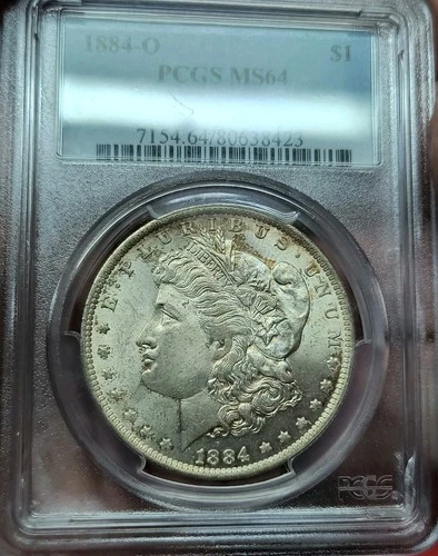 1884-0 Morgan Dollar (PCG MS-64)