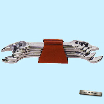ASAHI TOOLS Spanner Set 6 Pieces 8mm to 23mm Metric Wrench Set