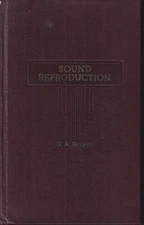 G A Brigges: Sound Reproduction Wharfedale Wireless Works UK 1949 1st ed