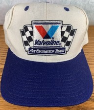 Vintage 1990s Valvoline Performance Team NASCAR Snapback Hat / Cap Cyrk RARE