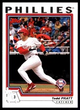 Todd Pratt 2004 Topps #618 Phillies MLB READ FREE SHIPPING AutographDen
