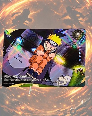 Naruto Kayou English Series 2 The Chunin Exam Begins NRSA02-R-007L1 NM