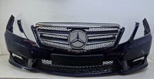 09-13 MERCEDES E CLASS W212 FRONT GENUEINE COMPLETE BUMPER WITH GRILL IN BLUE359