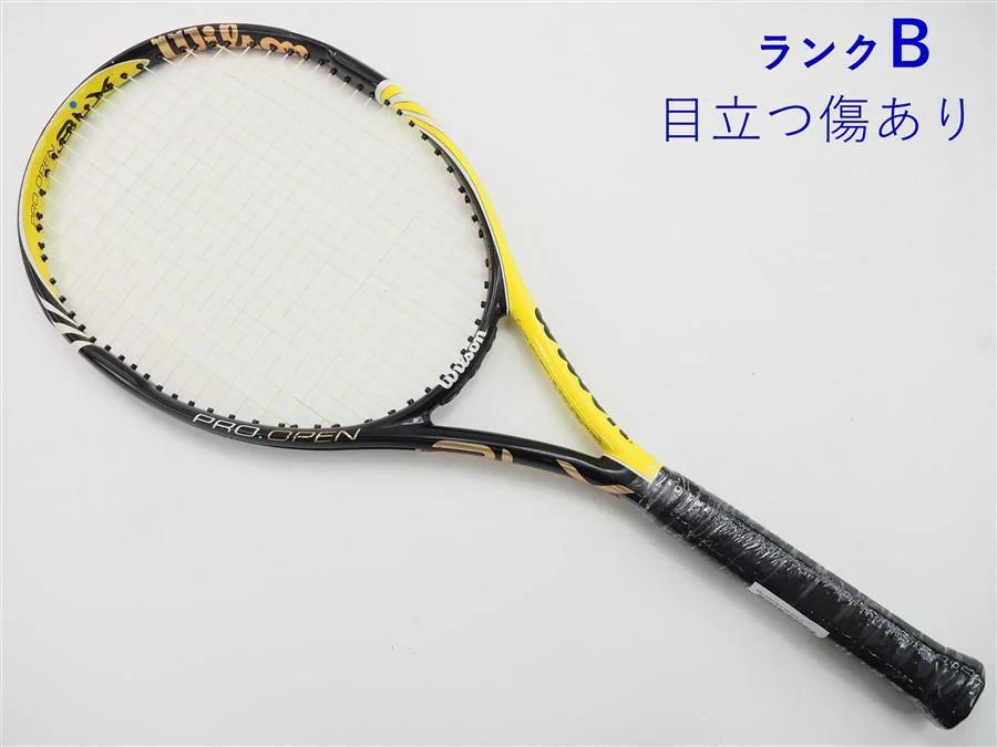 Wilson BLX Pro Open 100 L2 硬式テニスラケット Wilson Pro Open BLX 100 2010 Model WILSON PRO OPEN BLX 100 2010