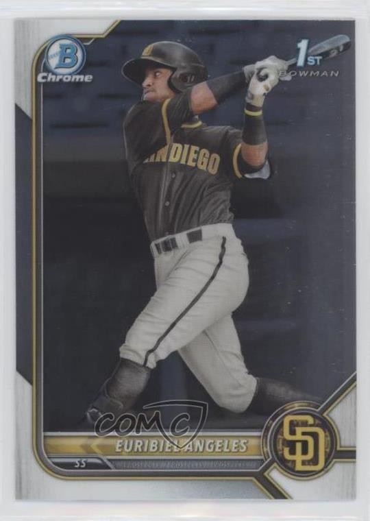 2022 Bowman Chrome Prospects Euribiel Angeles #BCP-32 00ek