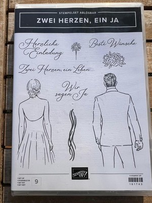 Stampin Up Stempelset ZWEI HERZEN, EIN JA, toll zur Hochzeit