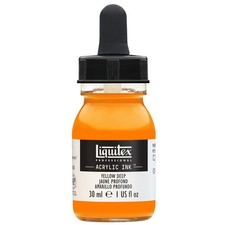 Acrylfarbe Liquitex 30 ml Dunkelgelb hochpigm...