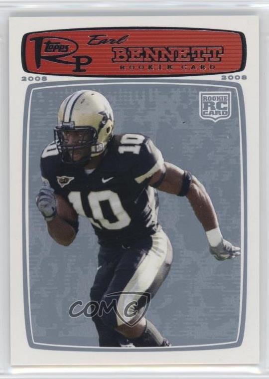 2008 Topps Rookie Progression Platinum 57/99 Earl Bennett #183 RC 0r4