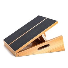 Professional Wooden Slant Board, Adjustable Incline Board and Calf Stretcher, St