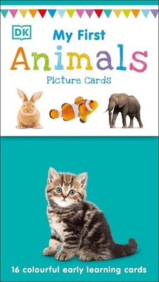 My First Animals: 16 colourful early learning cards by DK (English) Cards Book