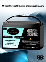 RR Maxi Strength 100Ah 12v lithium battery/ lifepo4 battery/ 4,000 cycles