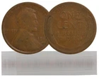 1917-D Circulated Lincoln Cent 50-Coin Roll G/VG