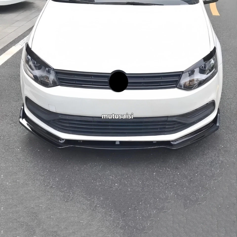 Para VW Polo Hatchback V MK5 6C 6R  14-17 Kit de separador de labios delanteros - Imagen 4 de 4