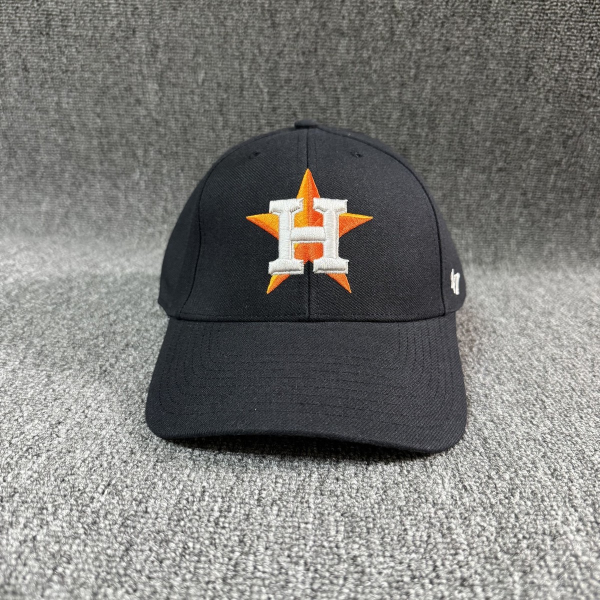 '47 Brand Houston Astros MLB Dad Hat Navy Hook-and-Loop Cap
