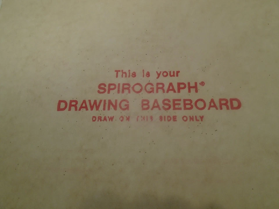 Kenner's SPIRÓGRAFO 1967 Juego de Dibujo Nº 401 Excelente Estado Foto 4 de 4