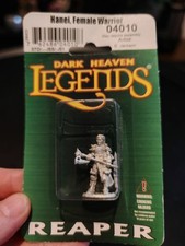 Reaper Miniatures Hanei Female Warrior #04010 Dark Heaven Legends Metal