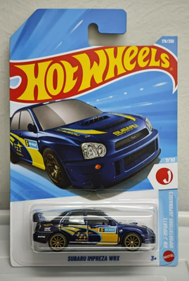 Hot Wheels 2026 STH Subaru Impreza WRX SUPER TREASURE HUNT Case J