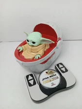 Star Wars Mandalorian Grogu In Hover Pram And Remote Control Toy Works