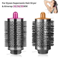 Dyson Airwrap Round Volumizing Brush Attachment, Nickel/Copper