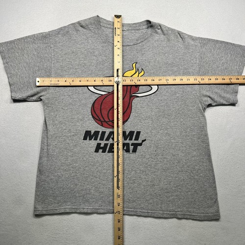 Vintage Miami Heat Shaquille O’Neal T-shirt Jersey XL NBA Distressed Baggy #32 - Picture 6 of 8