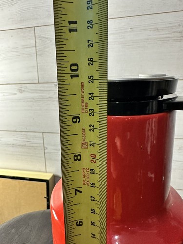 Bottiglia da tè vintage isolata MCM calda calda bevanda fredda thermos caffettiera - Foto 13 di 13