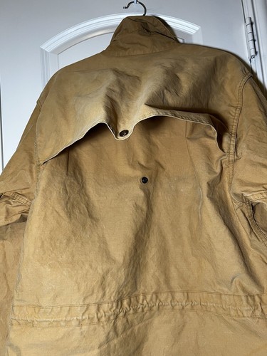 Drizabone BUSHMAN Tan Stockman Coat Cowboy Riding Rancher XL Jacket - Picture 18 of 23