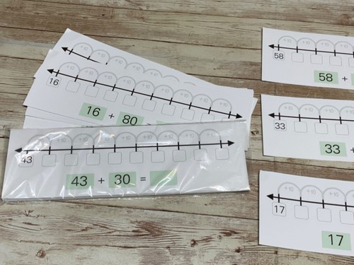 Red Shopping Bag - First Grade Math Bundle - 14 Items as pictured Dry-erase - Picture 11 of 15
