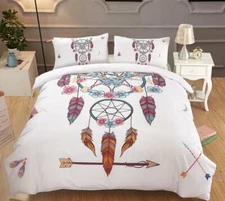 3D Arrow Feather ZHUA1755 Bed Pillowcases Quilt Duvet Cover Set Queen King Zoe