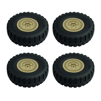 4Pcs LD-P06 Wheel Tire Tyre for LDRC LD-P06 LD P06 Unimog 1/12 RC Truck Car4197