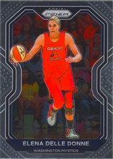 Elena Delle Donne 2021 Prizm WNBA Basketball Chrome Card #81 Washington Mystics