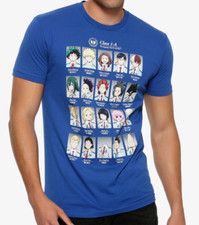 Anime MY HERO ACADEMIA YEARBOOK T-Shirt NEW Authentic  Official RARE  