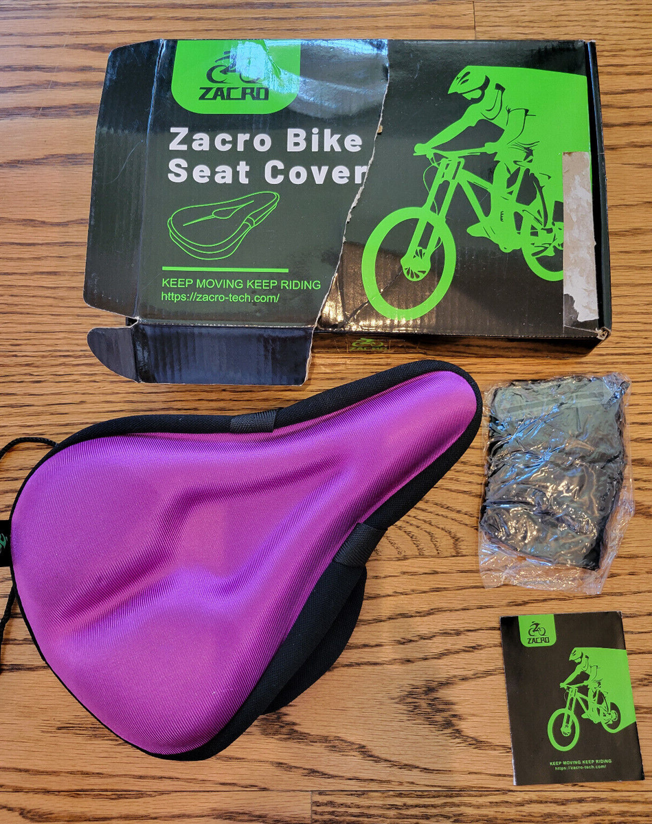 Bike Saddle Zacro Bicycle Cover Zacro Bike Seat Cushion Padded Gel