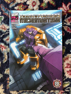 Transformers Micromasters 3A - McDonough - Dreamwave Productions