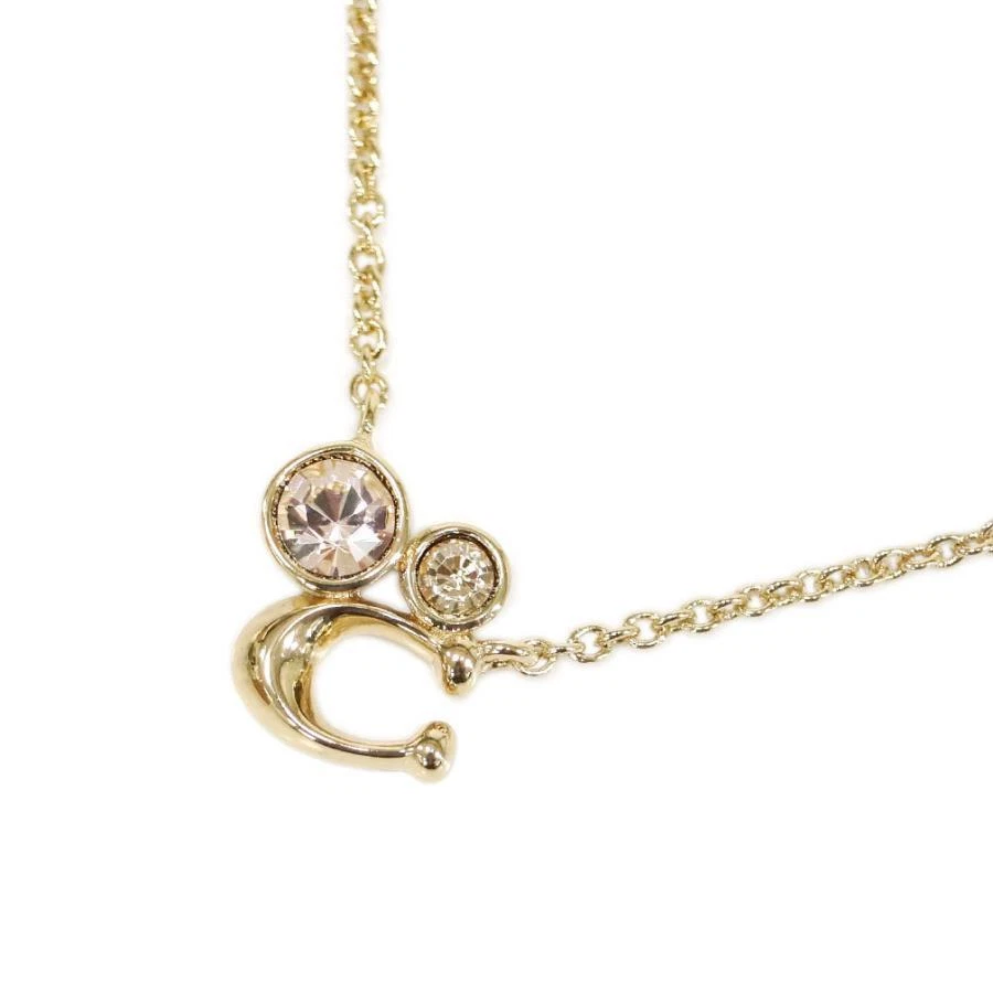 Coach online c necklace