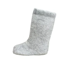 LL Bean Kid's Gray Polyester Warm Replacement Boot Liners Inserts Size 13