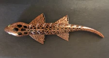 9.5” Mud Puppy Ice FISH SPEARING DECOY Hand Carved & Painted By KARL A. JOHNSON