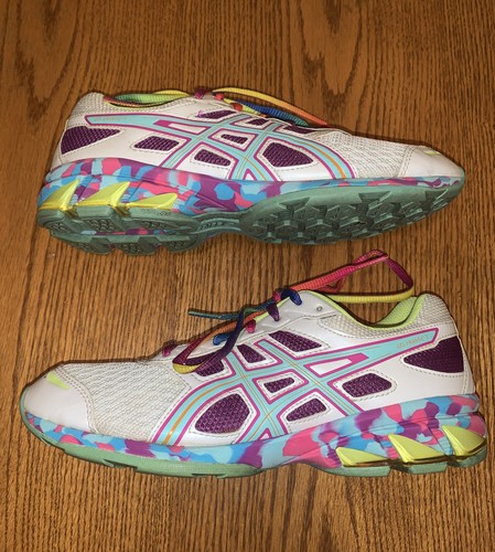 asics rainbow trainers