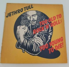 JETHRO TULL too old to rock'n'roll too young to die  RARE  ISRAELI LP  
