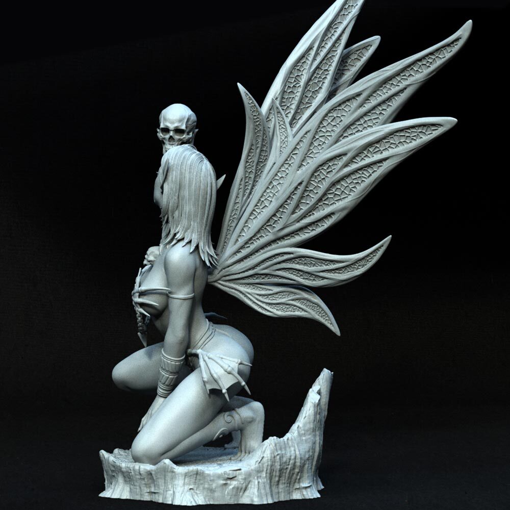 1/1？ FAIRY(フェアリー) FANTASY MODELS SERIES Fairy Fighter - miniature for table war-games & collecting