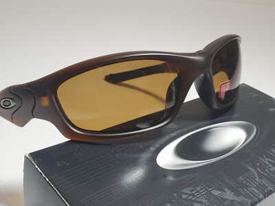 Oakley Straight Jacket Matte Root Beer Polarized Bronze | eBay