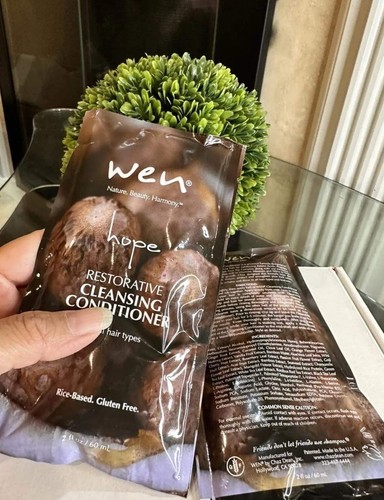 8-Wen Hope Restorative Cleansing Conditioner All Hair Types TRAVEL SIZE 2 oz. - Picture 3 of 4